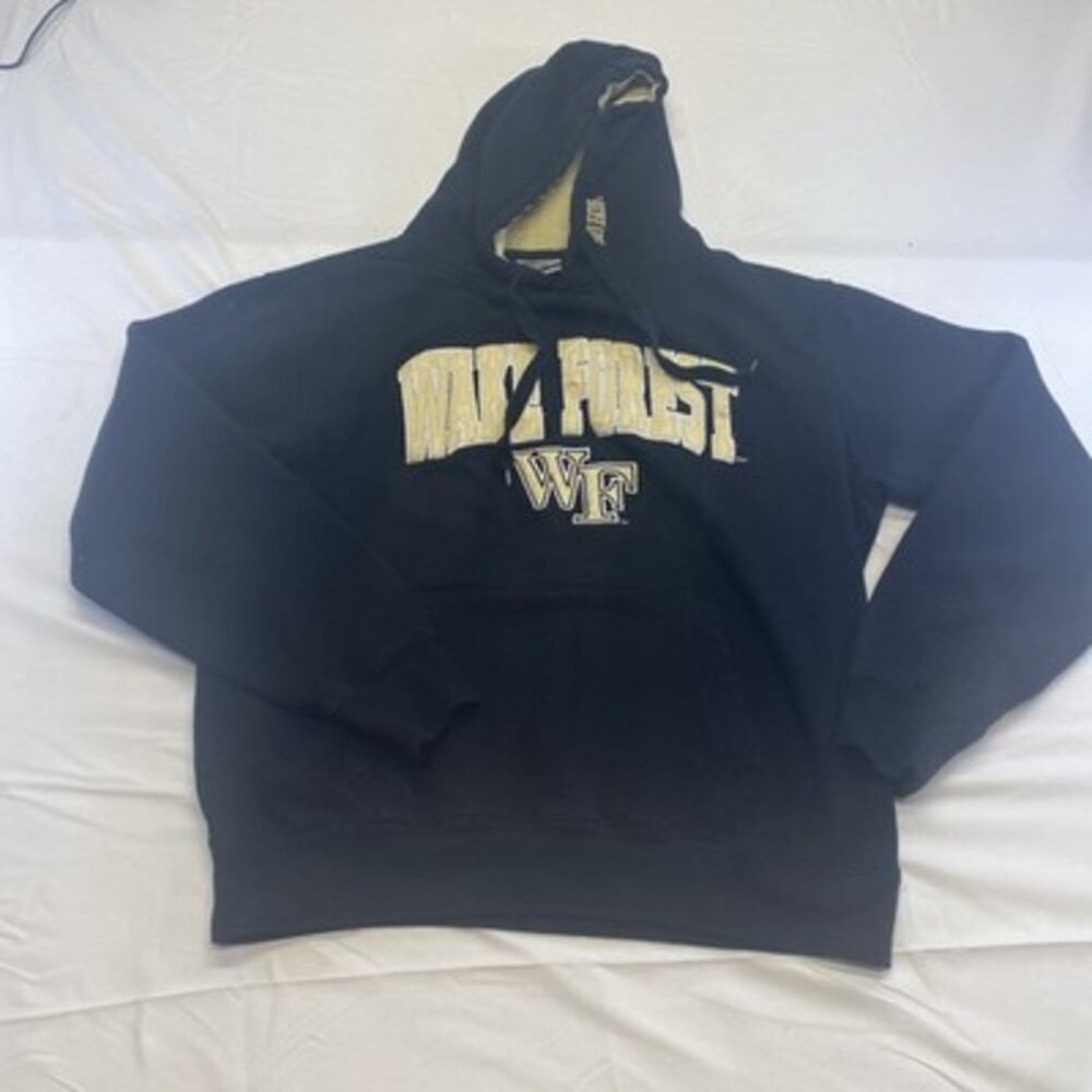 Stadium Athletics Wake Forest Demon Deacons Embroidered Pullover Hoodie Size L